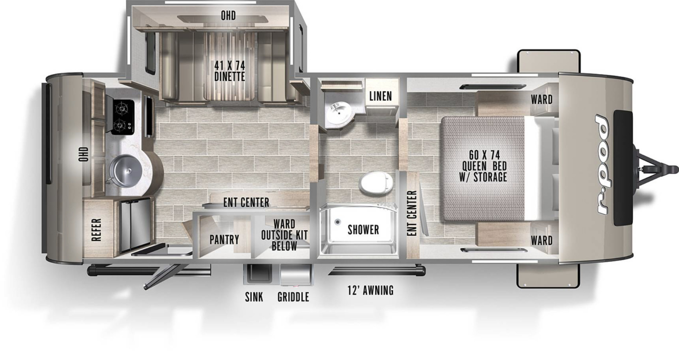 2022 Forest River R-POD 202 in kennewick WA