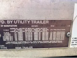 2016 UTILITY FLATBED TRAILER