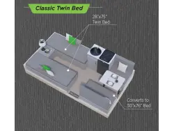 2026 Aliner Aliner CLASSIC - TWIN BED