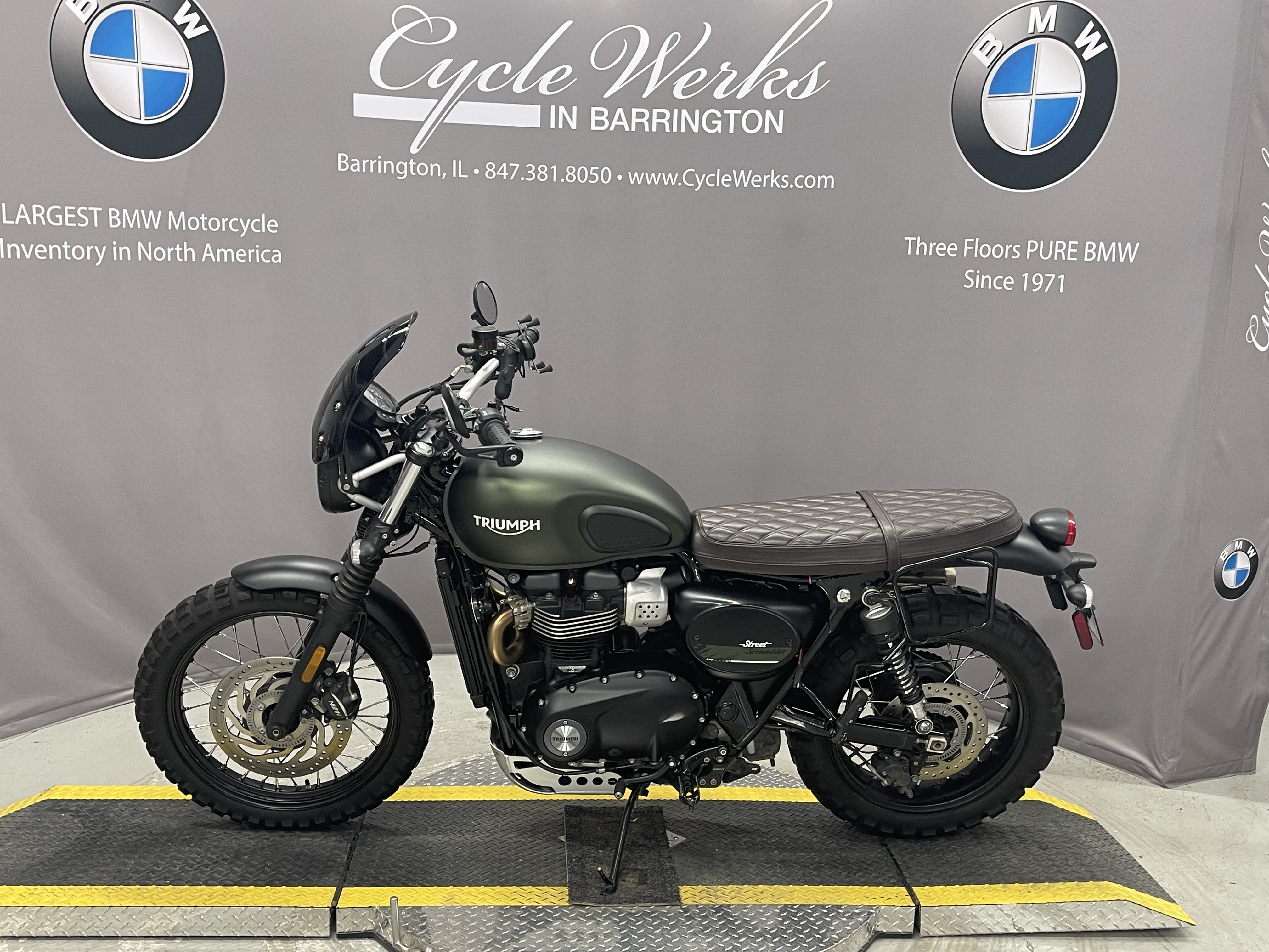 2018 Triumph STREET SCRAMBLER in Barrington, IL
