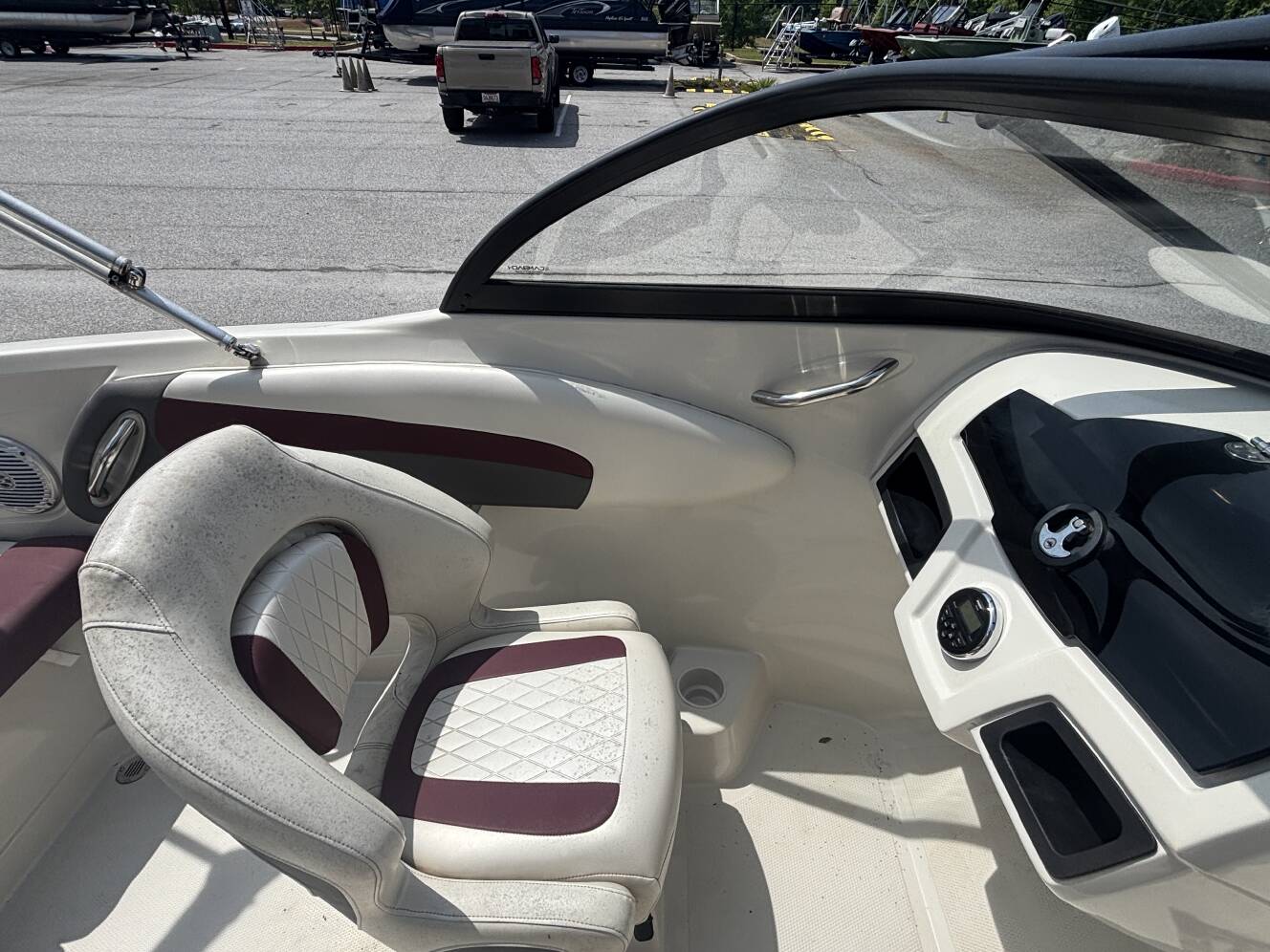 A photo of this 2016 Tahoe 550TS w/2016 Mercury 150XL - 150HP - 4 - Stroke Engine 