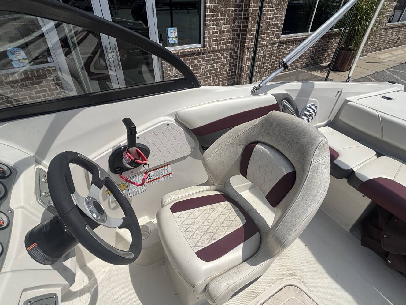 A photo of this 2016 Tahoe 550TS w/2016 Mercury 150XL - 150HP - 4 - Stroke Engine 