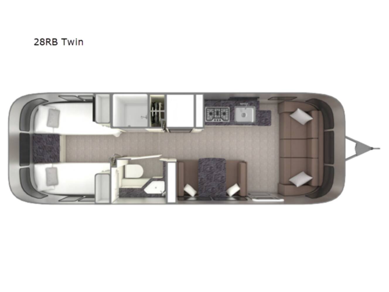 A photo of this 2026 Airstream Classic 28RBT