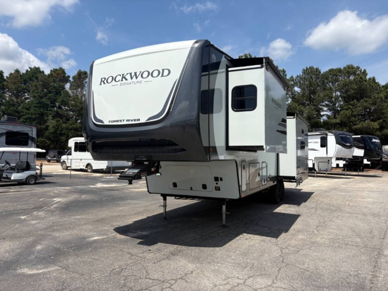 A photo of this 2026 Forest River Rv Rockwood Signature R361RLS