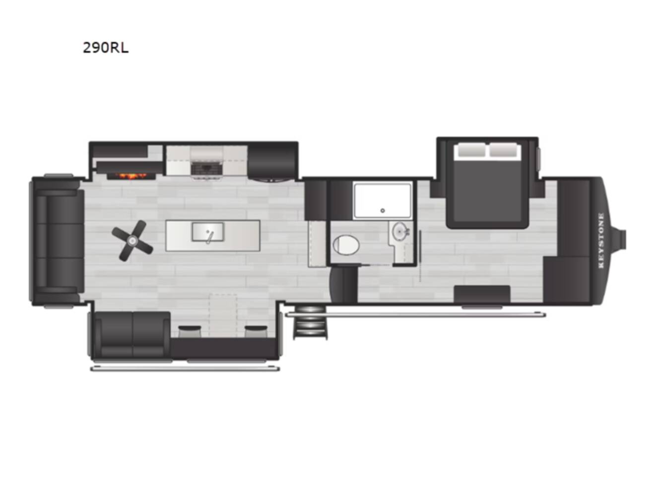A photo of this 2026 Keystone Rv Montana High Country 290RL