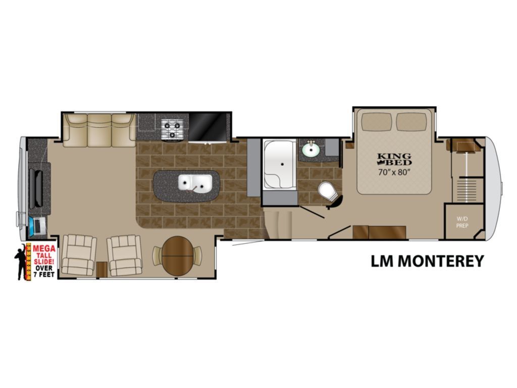 A photo of this 2014 Heartland LANDMARK Landmark LM MONTEREY