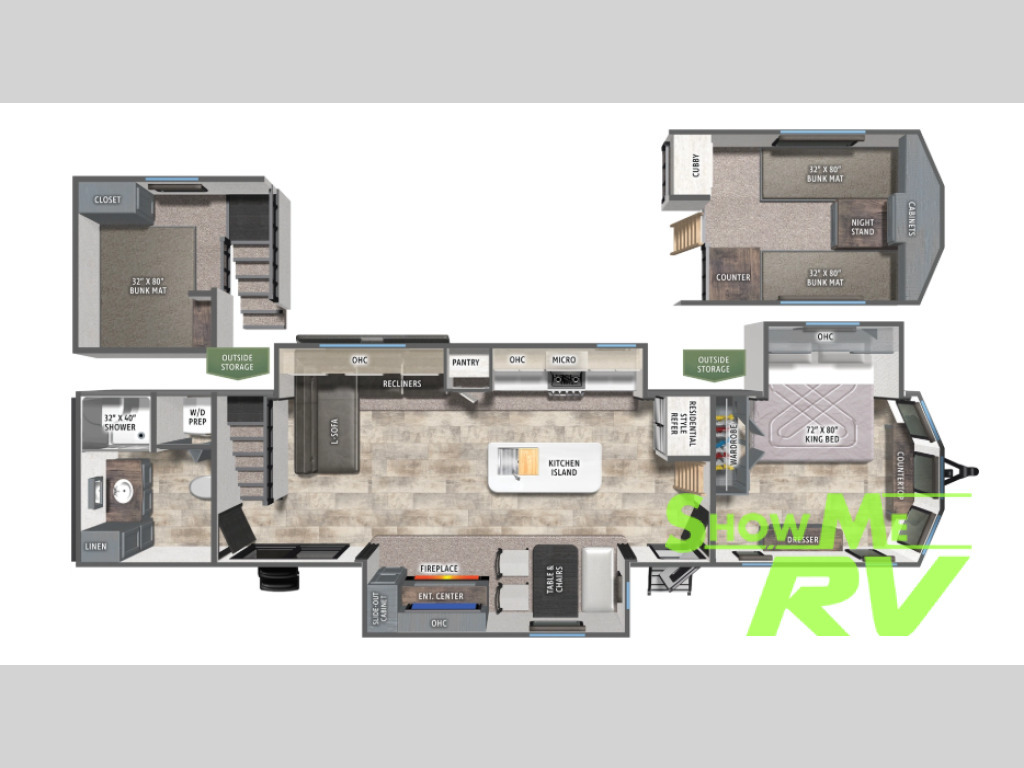 A photo of this 2026 Forest River Rv Puma Vista 420LFT