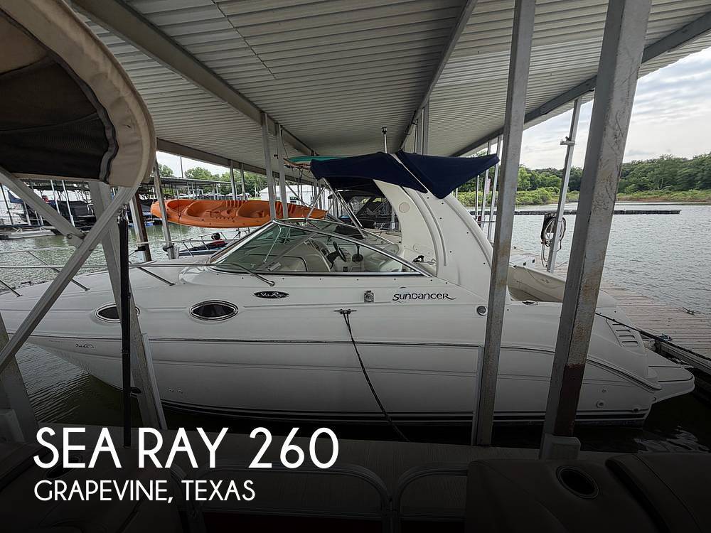 2004 Sea Ray 260 Sundancer in grapevine TX