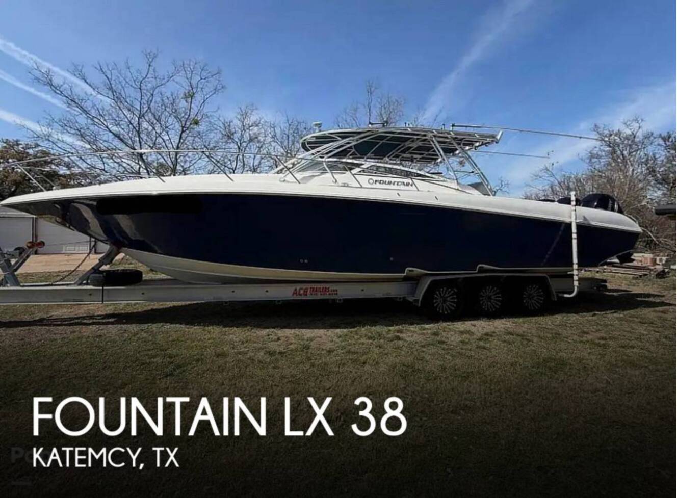 A photo of this 2009 Fountain LX 38