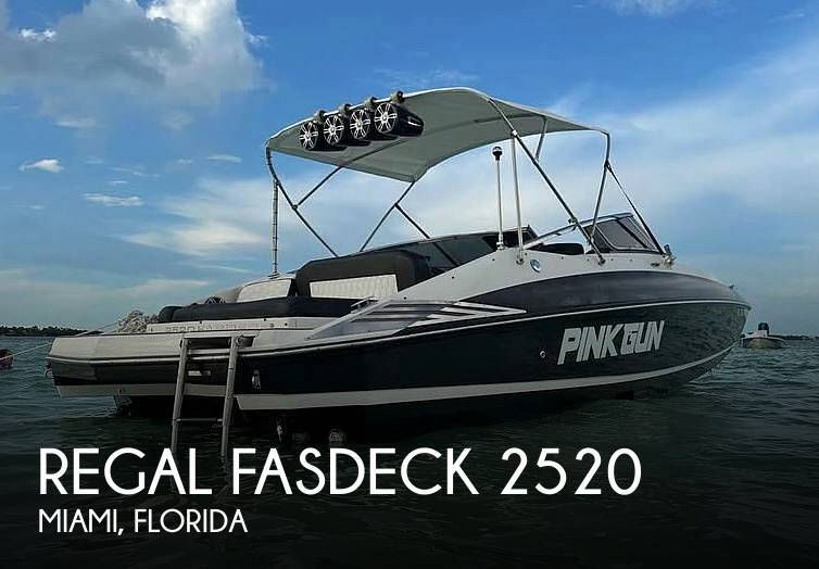 2008 Regal FASDECK 2520 27 RX in miami FL