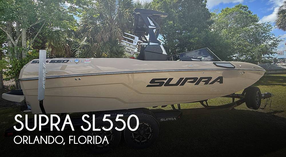 2023 Supra SL550 Ski and Wakeboard Boat boat