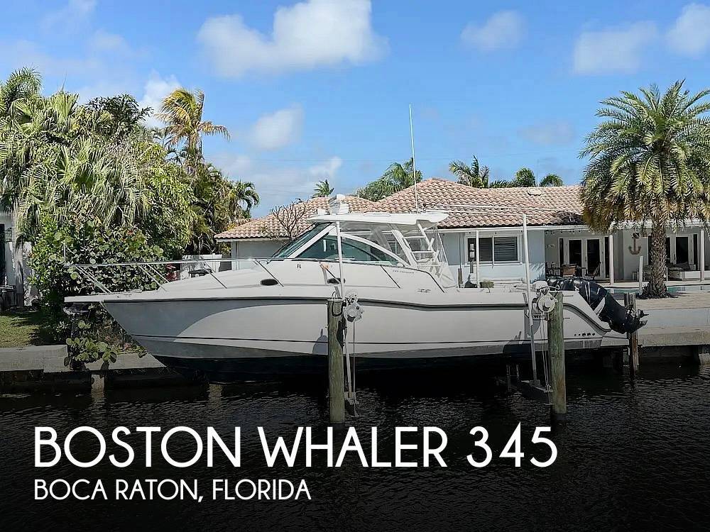 2011 Boston Whaler 345 Conquest Open Express Cruiser Boat boat