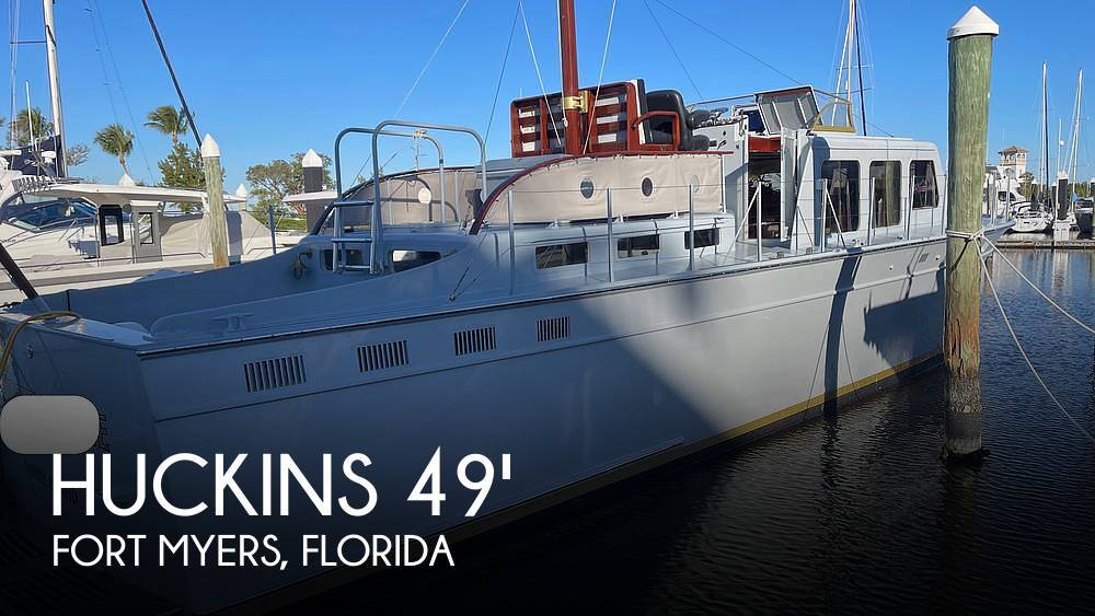 1955 Huckins Fairform Flyer Yacht boat