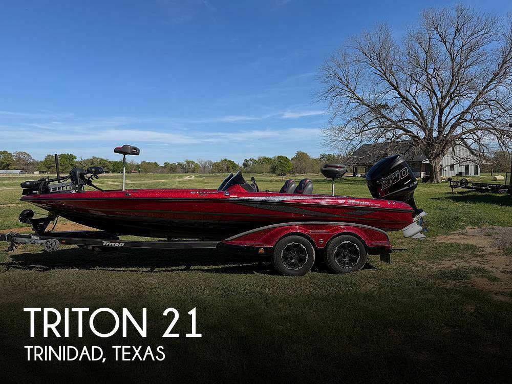 2017 Triton 21 TRX Patriot Elite in trinidad TX
