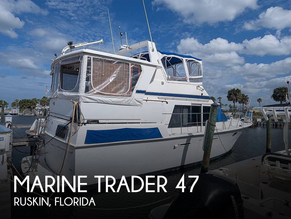 1987 Marine Trader Tradewinds 47 in ruskin FL
