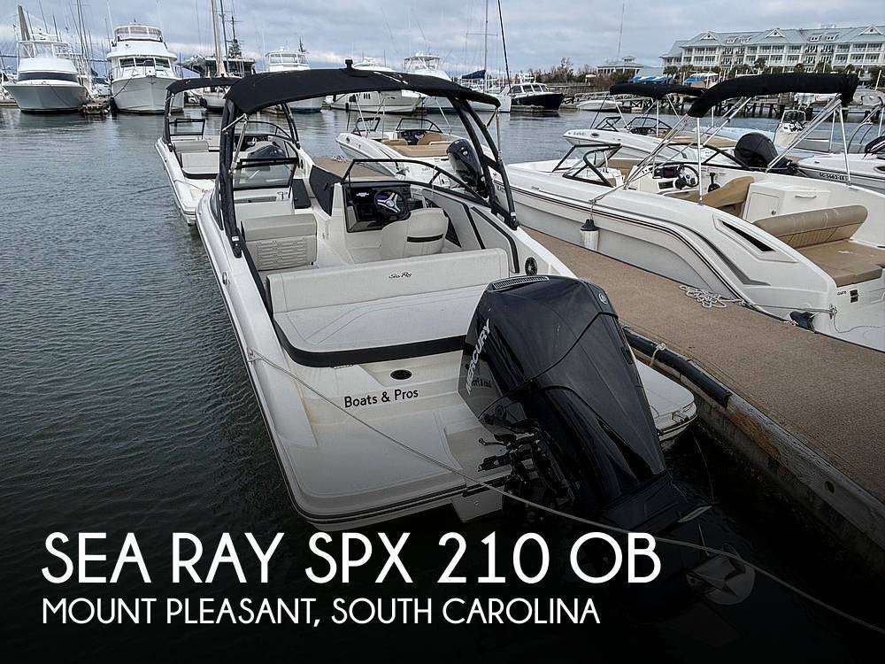 2025 Sea Ray SPX 210 OB 230 OUTBOARD in mount pleasant SC