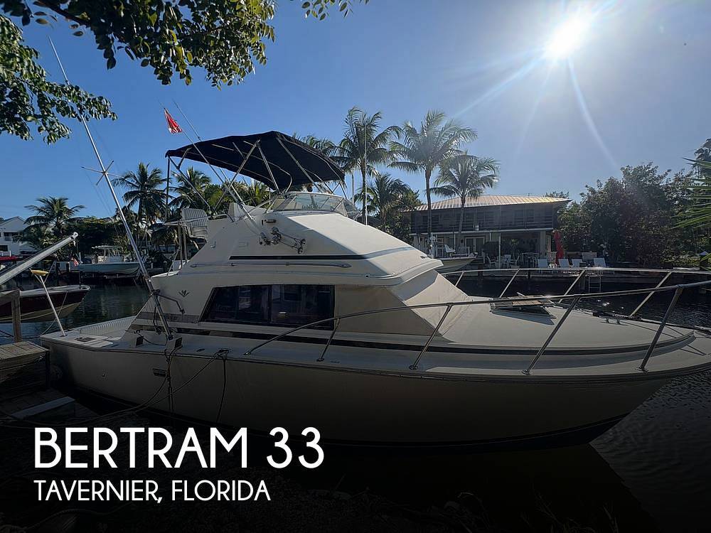 1984 Bertram 33 Sportfisherman in tavernier FL