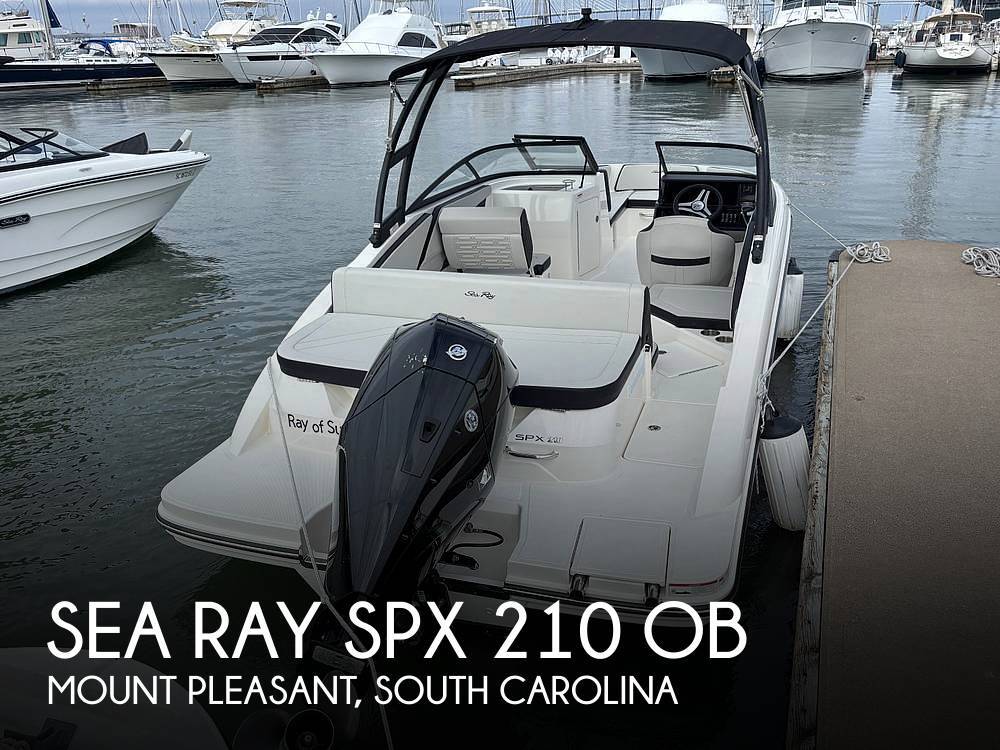 2025 Sea Ray SPX 210 OB 230 OUTBOARD in mount pleasant SC