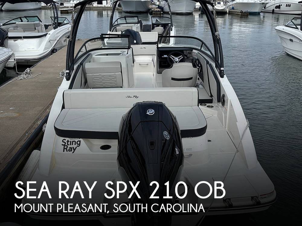 2025 Sea Ray SPX 210 OB 230 OUTBOARD in mount pleasant SC
