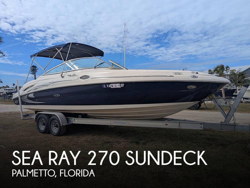 2006 Sea Ray 270 Sundeck in palmetto FL