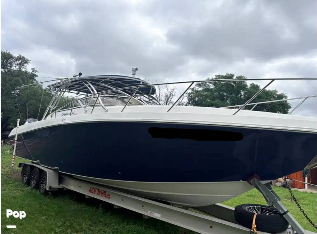 A photo of this 2009 Fountain LX 38