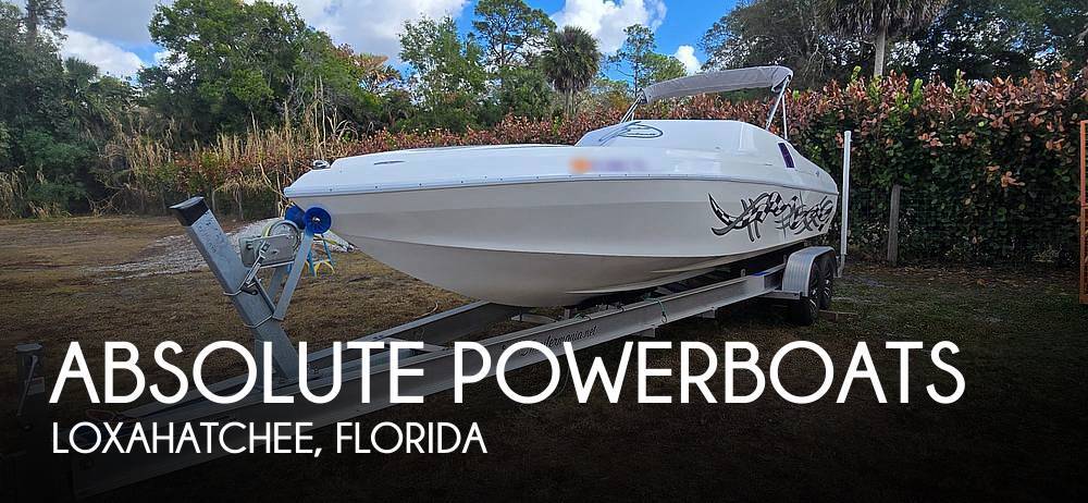 2008 Absolute Powerboats VS 27 in loxahatchee FL