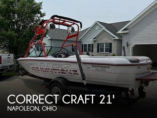 Used 1999 Correct Craft Air Nautique 210 For Sale in Napoleon, OH
