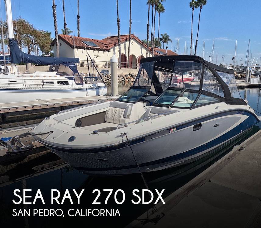 2016 Sea Ray 270 SDX Deck Boat boat
