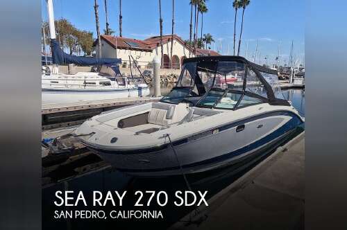 2016 Sea Ray 270 SDX 290 OUTBOARD in san pedro CA