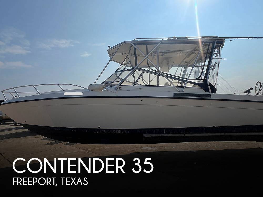 1998 Contender 35 side console Convertible Boat boat