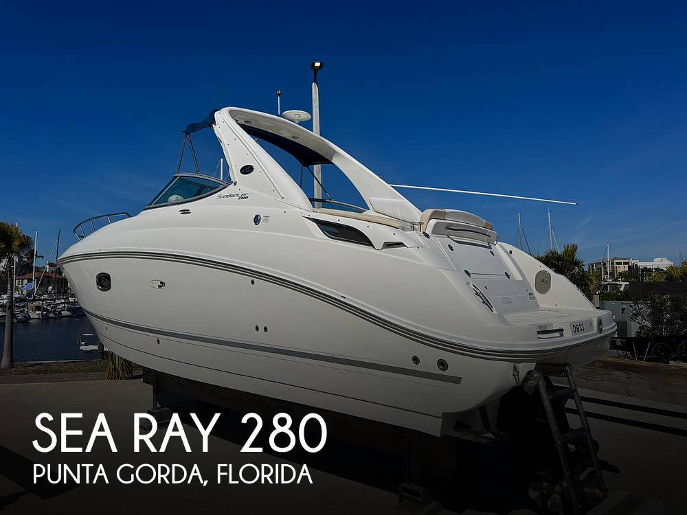 2013 Sea Ray 280 Sundancer Express Cruiser Boat boat