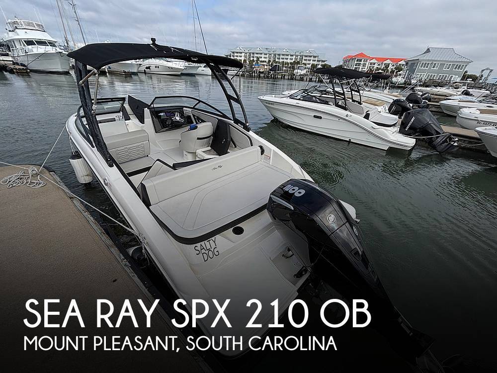 2025 Sea Ray SPX 210 OB 230 OUTBOARD in mount pleasant SC