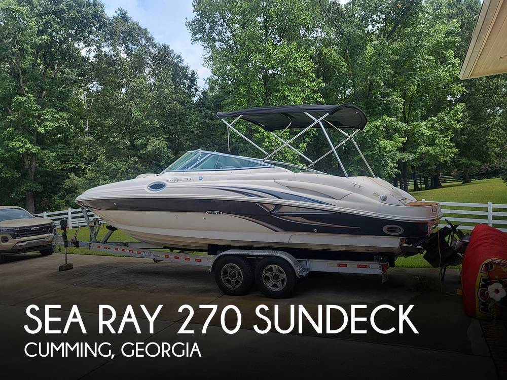 2004 Sea Ray 270 Sundeck in cumming GA