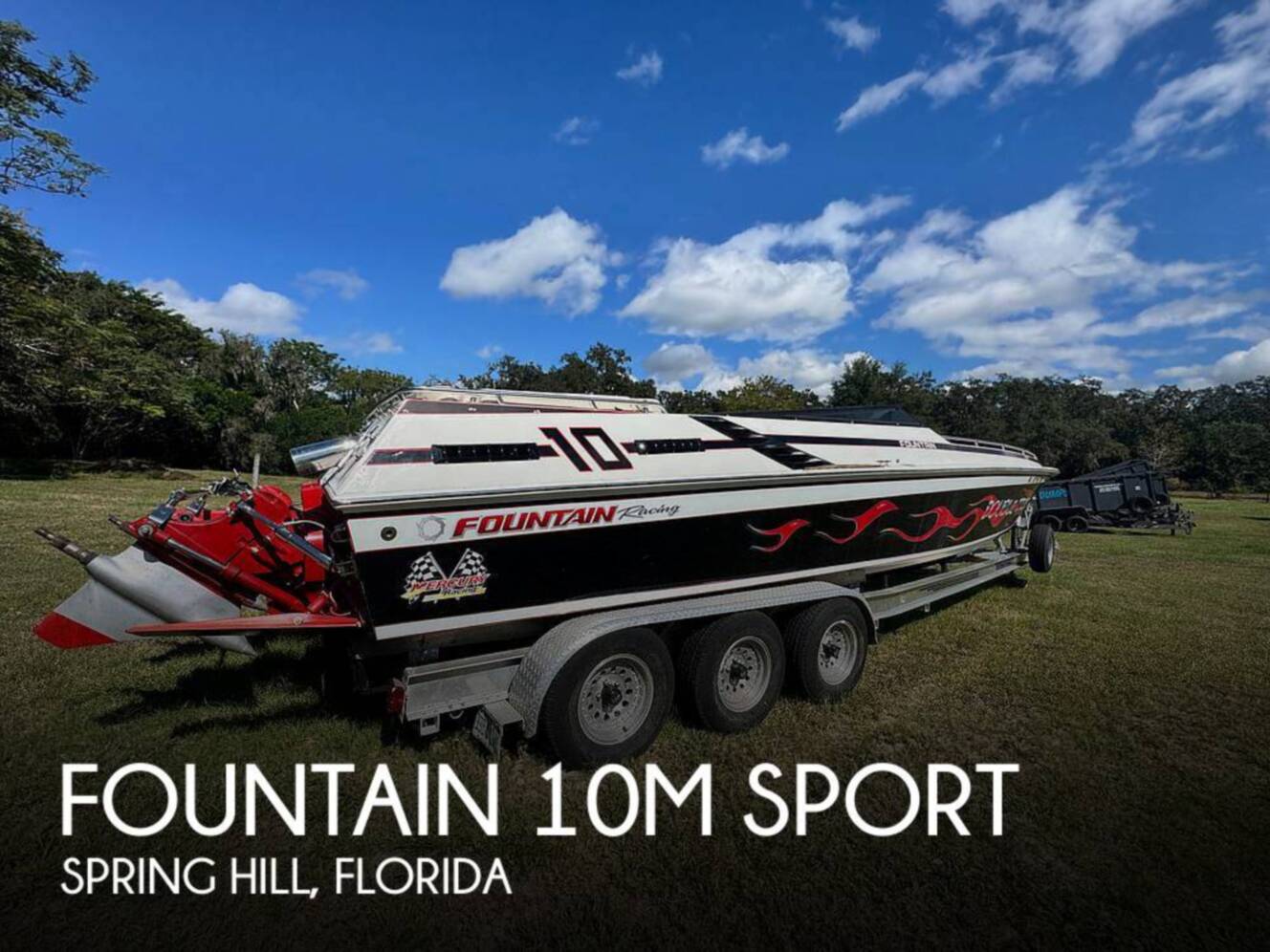 A photo of this 1987 Fountain 10M Sport