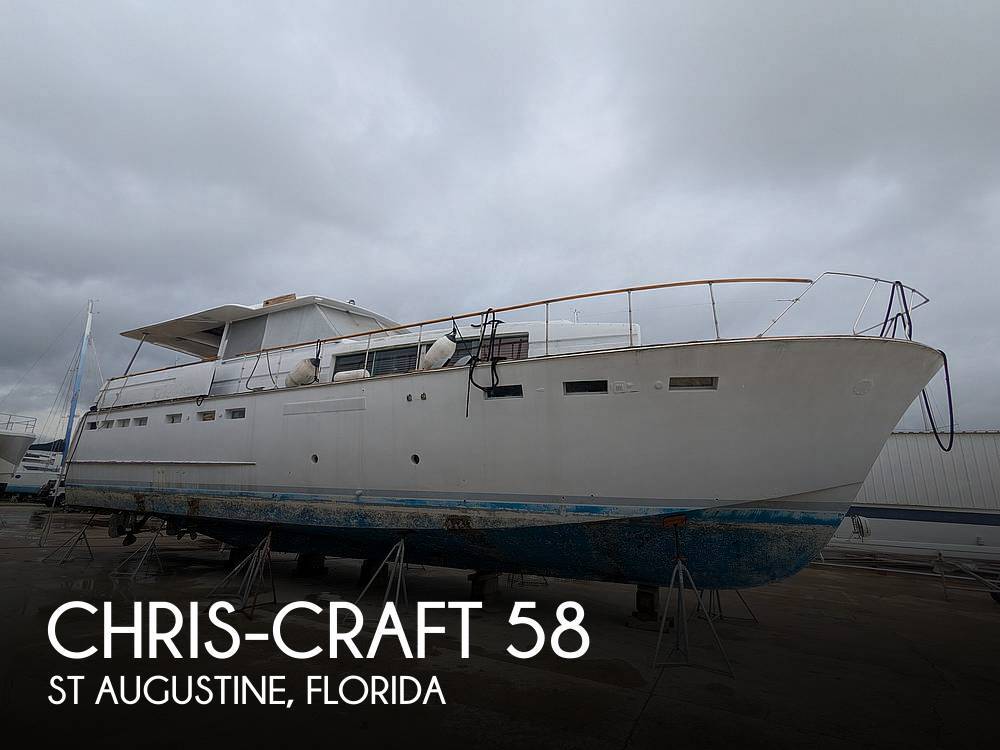 1968 Chris-Craft 58 Roamer in st augustine FL