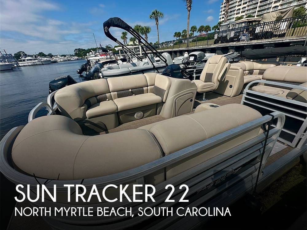 2022 Sun Tracker Party -Barge 22 DLX 22 RF XP3 in north myrtle beach SC