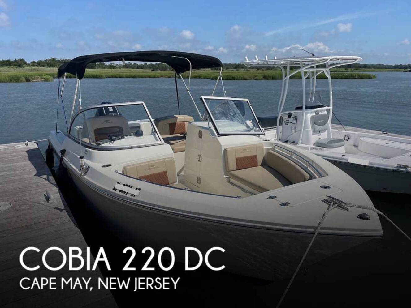 A photo of this 2024 Cobia 220 DC
