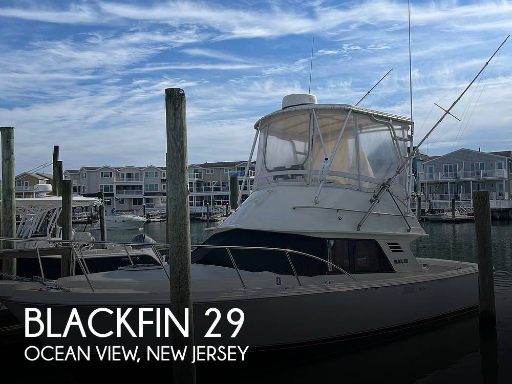 1988 Blackfin 29 Flybridge Convertible Boat boat