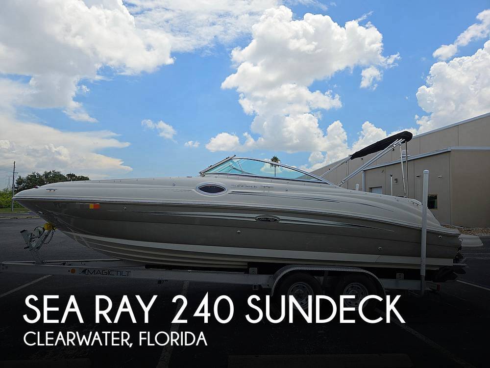 2009 Sea Ray 240 Sundeck in clearwater FL