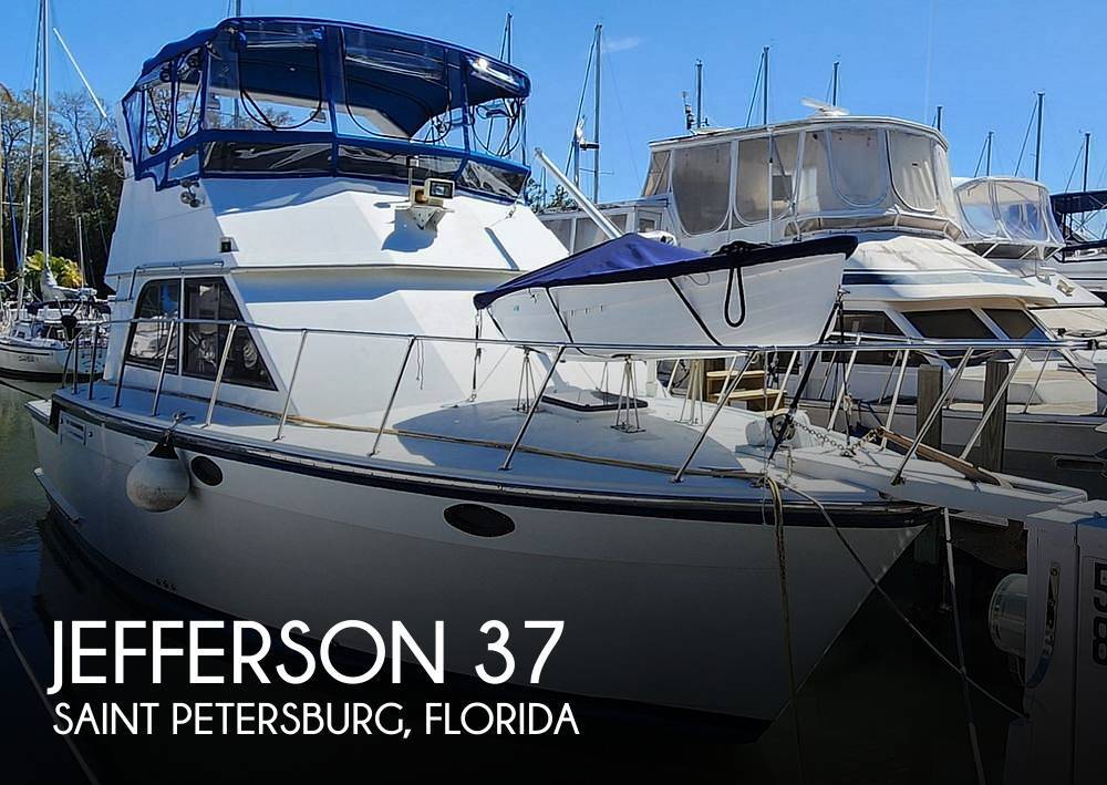 1989 Jefferson 37 Convertible Yacht boat