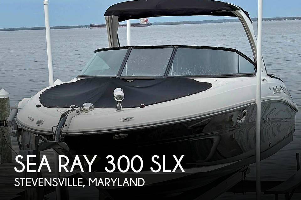 2010 Sea Ray 300 SLX Bowrider Boat boat