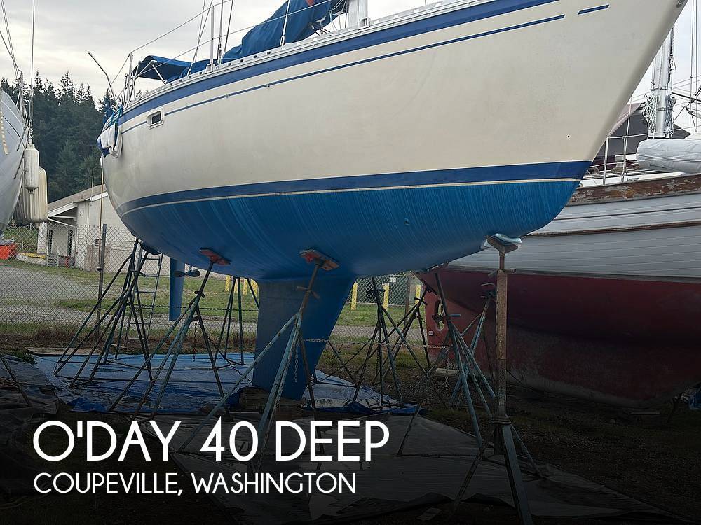 1986 O'Day 40 Deep in coupeville WA