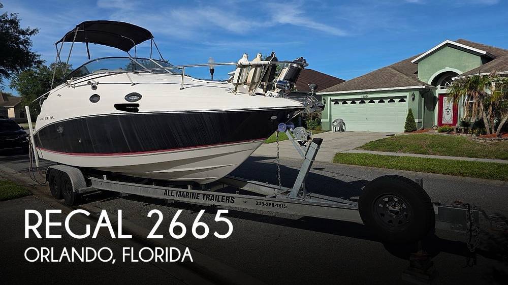 2006 Regal Commodore 2665 in orlando FL