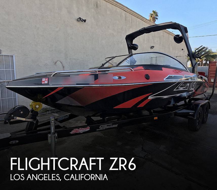 2022 Flightcraft ZR6 Pro Surf Edition Ski and Wakeboard Boat boat