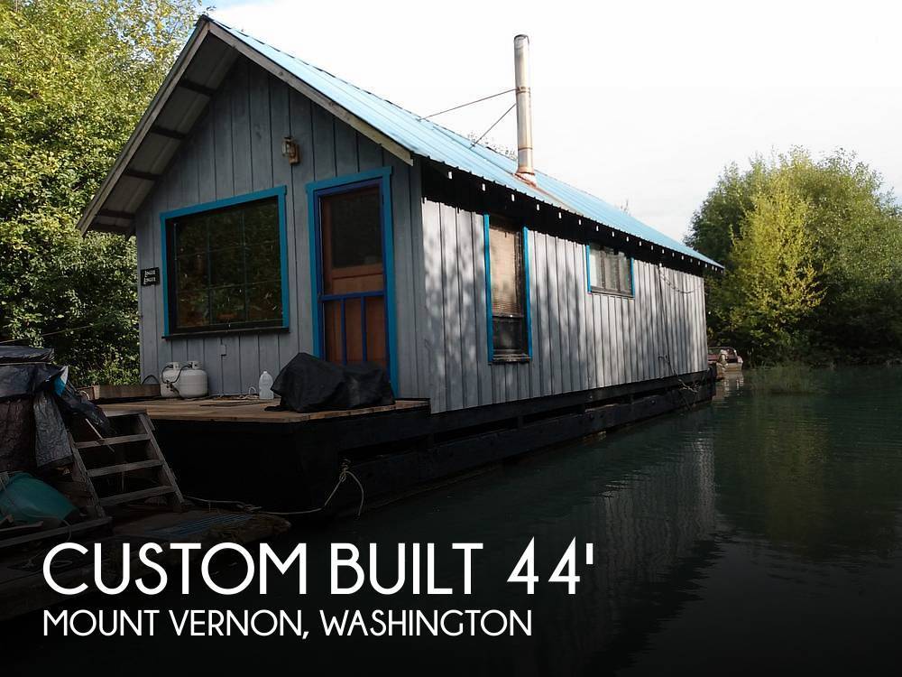 1999 Custom Built Houseboat 35' in mount vernon WA