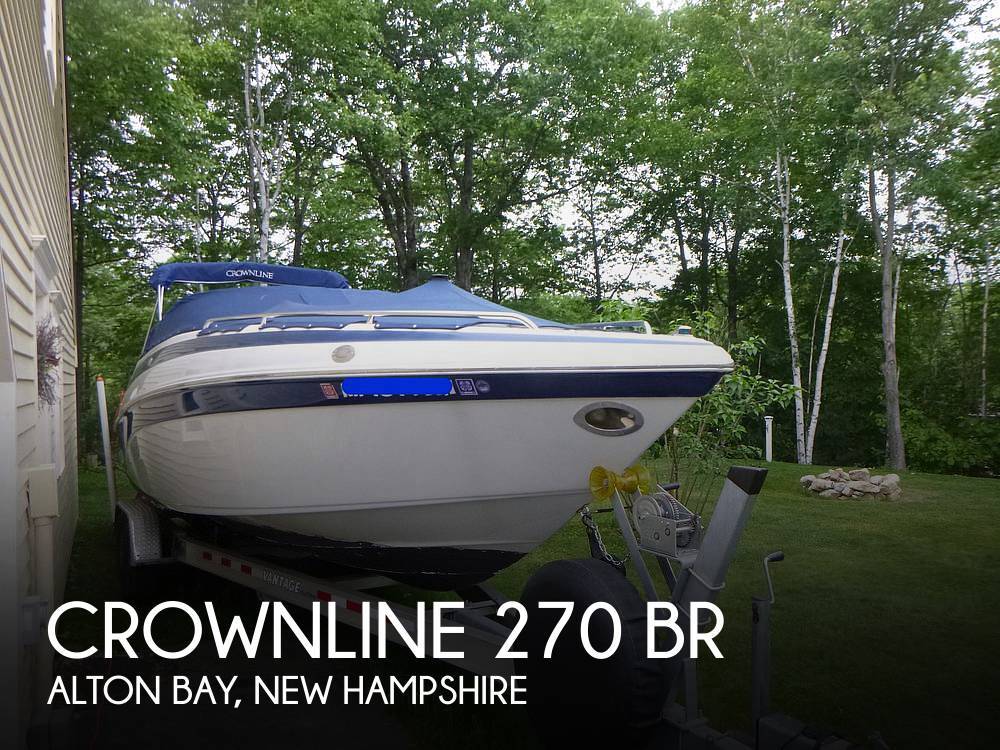 2004 Crownline 270 BR in alton bay NH
