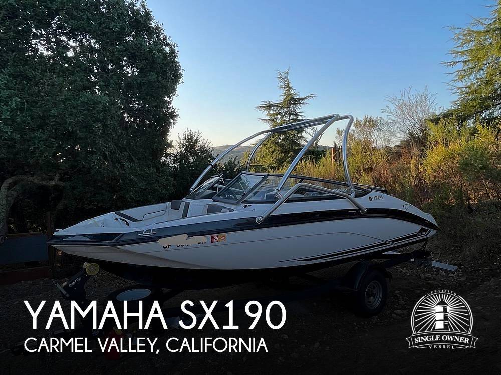 2019 Yamaha SX190 in carmel valley CA