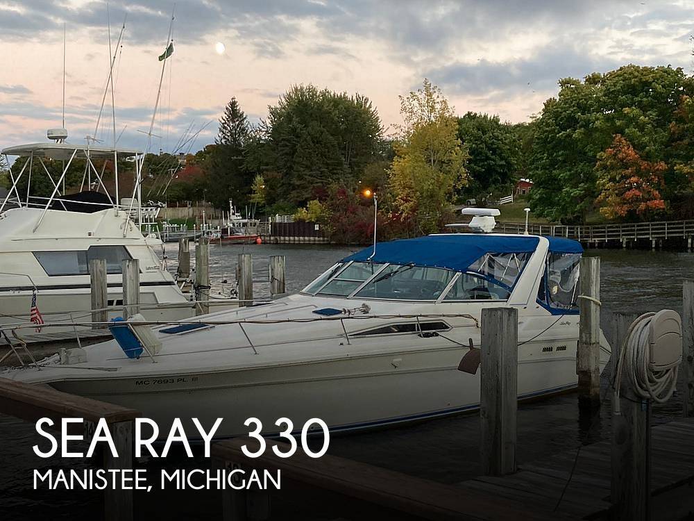 1992 Sea Ray 330 Express Cruiser in manistee MI