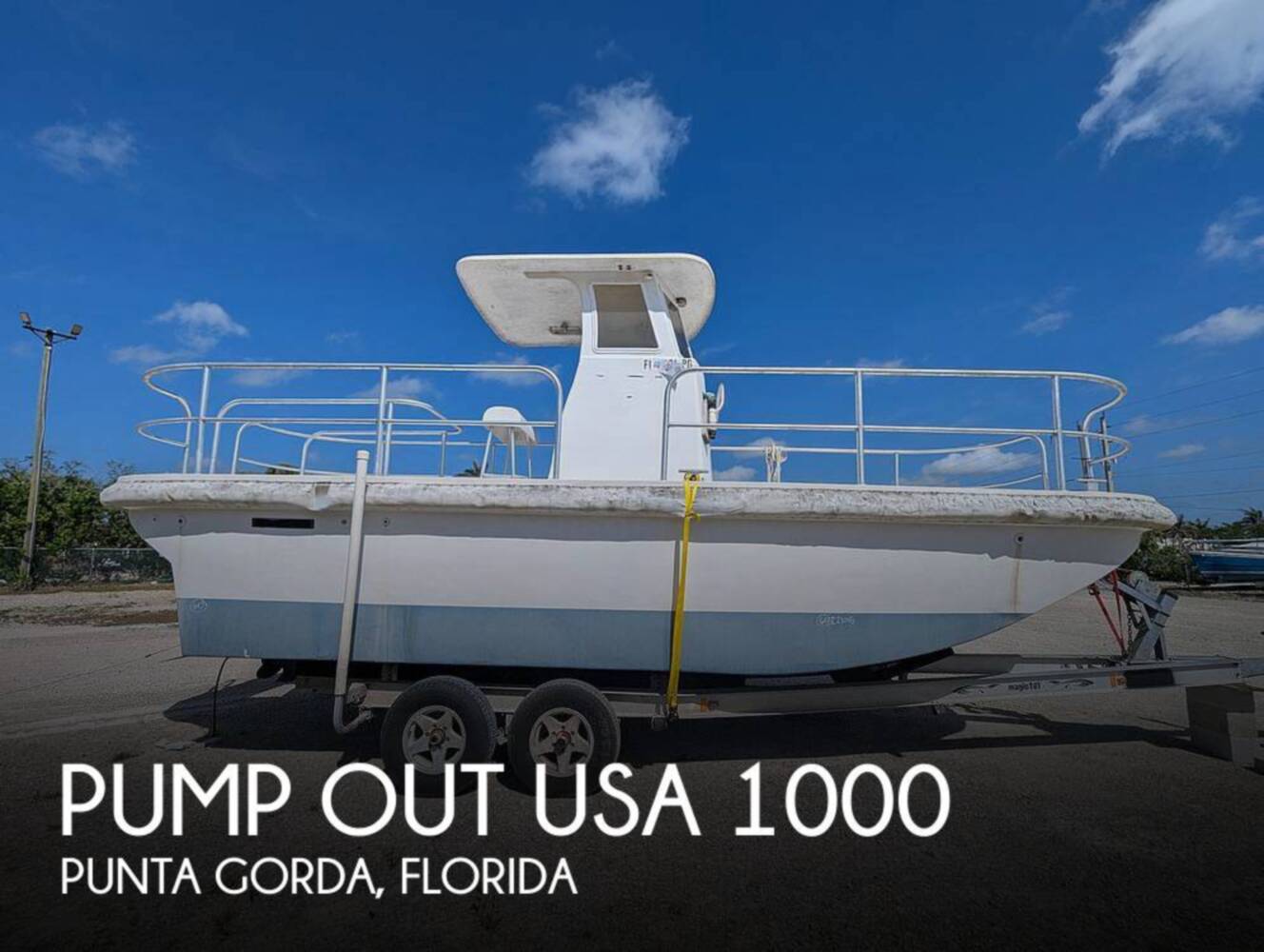 A photo of this 2011 Pump Out Usa 26T 1000