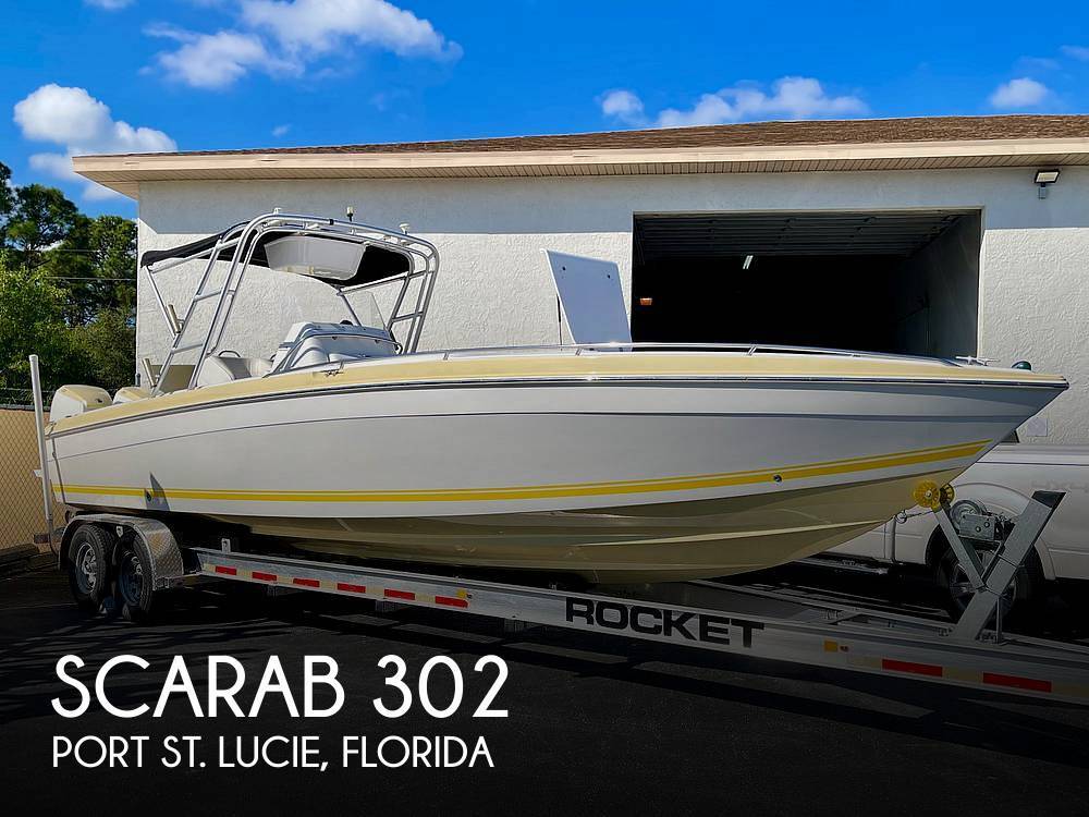 2001 Scarab 302 Sport CCC Center Console Boat boat